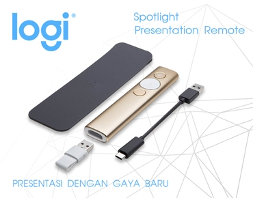 Logitech Spotlight menawarkan cara terbaru untuk presentasi.