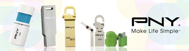 PNY Flash Drive memiliki banyak desain desain menarik cocok menemani gaya hidup anda.