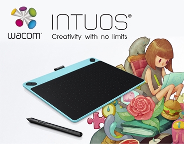 Kembangkan kreatifitasmu dan melangkah lebih jauh dengan Pen Tablet Wacom Intuos.